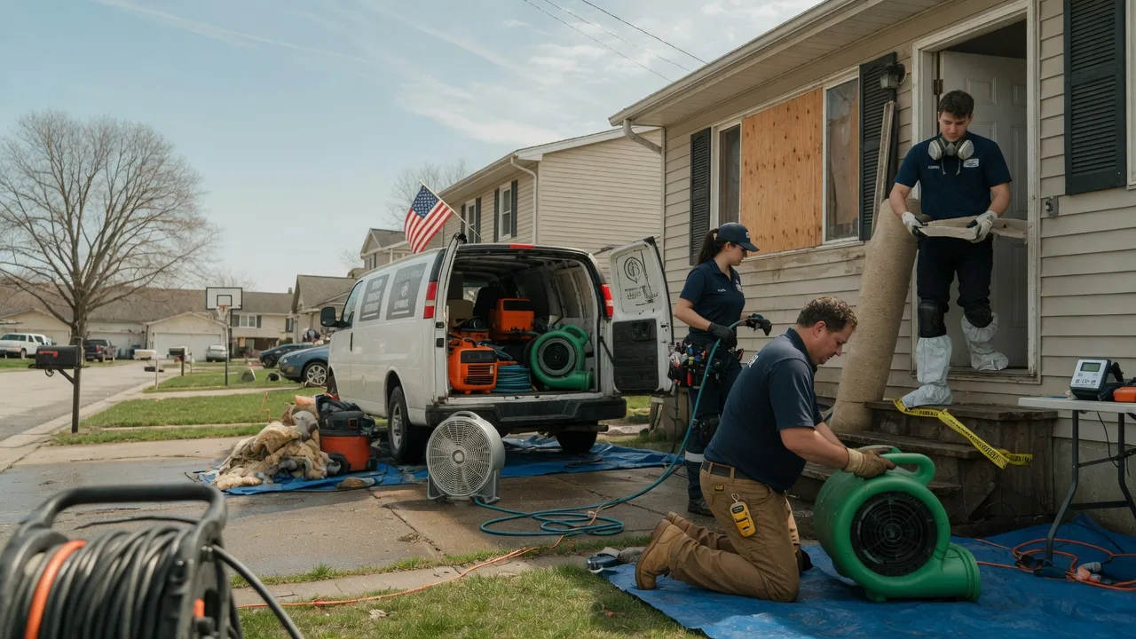 Water Damage Restoration in Adel, IA near me
